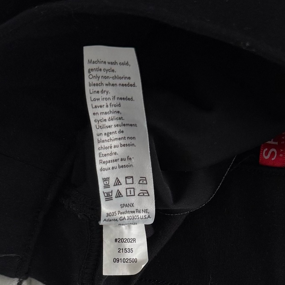 SPANX The Perfect Black Pant Ankle 4-Pocket Classic Black Medium - Picture 6 of 10